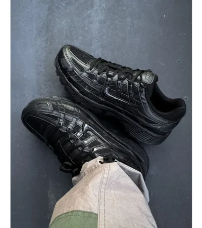 Nike P 6000 Metallic Triple Black Shoes For Men (BOT2224) - Image 2