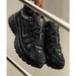 Nike P 6000 Metallic Triple Black Shoes For Men (BOT2224) - Image 3