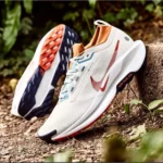 Nike Pegasus Trail 5 Gore Tex White Red Shoes For Men (BOT584) - Image 3