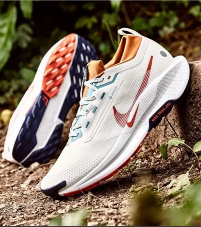 Nike Pegasus Trail 5 Gore Tex White Red Shoes For Men (SZ41)