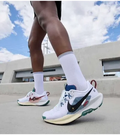 Nike Pegasus Trail 5 Zoom Blue Multi Shoes For Men (HS226) - Image 2