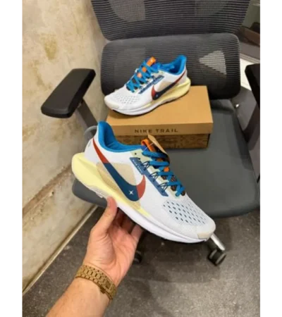 Nike Pegasus Trail 5 Zoom Blue Multi Shoes For Men (HS226)