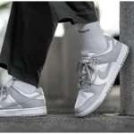 Nike Sb Dunk Fog Grey Shoes For Men (BSF169) - Image 4