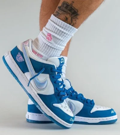 Nike Sb Dunk Low Born X Raised One Block Shoes For Men (BOT2229) - Image 2