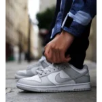 Nike SB Dunk Low Fog Grey Men Shoes (FT317) - Image 2
