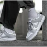 Nike SB Dunk Low Fog Grey Men Shoes (FT317) - Image 3