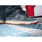 Nike Sb Dunk Low Pro Denim Shoes For Men (SL572) - Image 2