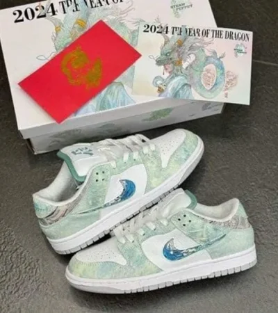 Nike SB Dunk Year of the Dragon Steam Puppet Men Shoes (FT486) - Image 2