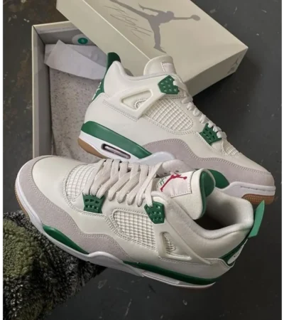 Nike SB X Air Jordan 4 Pine Green Semi UA Men Shoes (FT686)