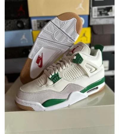 Nike SB X Air Jordan 4 Pine Green Semi UA Men Shoes (FT715)