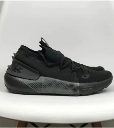 Nike Under Armour Hover Phantom 3 Full Black Men Shoes (FT532) - Image 2