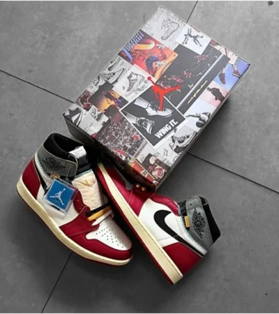 Nike Union X Air Jordan 1 Chicago Shoes For Men (BSF622)