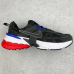 Nike V2k Run Black White Red Shoes For Men (BOT72) - Image 3