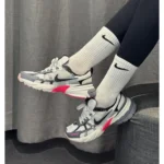 Nike V2k Run Cool Grey Pink Shoes For Men (BSF632) - Image 2