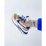 Nike Vapor Waffle X Sacai Tan Navy Shoes For Men (BOT522)