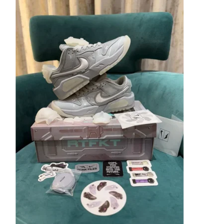 Nike x RTFKT Dunk Low Genesis Ghost Edition Shoes For Men (LAZ472)