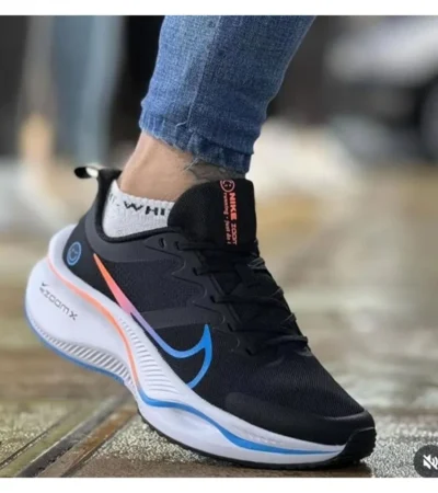 Nike Zoom X Smiley Black Shoes For Men (SL63) - Image 2