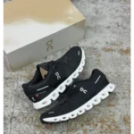 On Cloud 5 Black Running Shoes For Men (HS25)