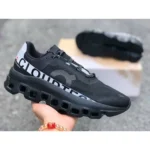 On Cloud Monster Black White Shoes For Men (BSF963) - Image 3