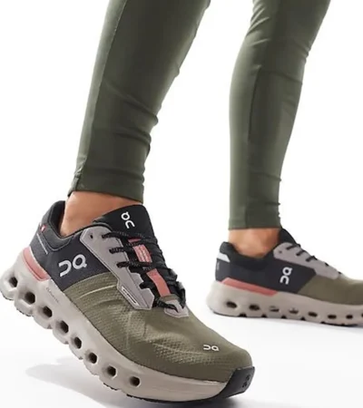 On Cloud Runner 2 Olive Mahogany Shoes For Men (HS19)
