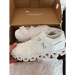 On Cloud Running 5 All White Shoes For Men (BOT511) - Image 3