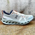 On Cloud Running Surfer Trail Aloe Shoes For Men (BOT507) - Image 2