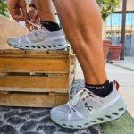 On Cloud Running Surfer Trail Aloe Shoes For Men (BOT507) - Image 3