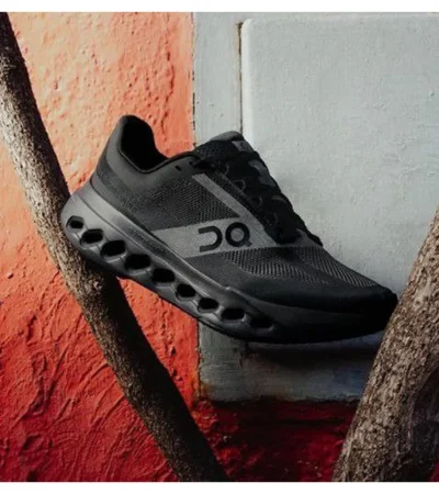 On Cloud Surfer Next Black Shoes For Men (BOT65) - Image 2