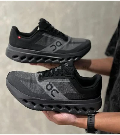 On Cloud Surfer Next Black Shoes For Men (BOT65)