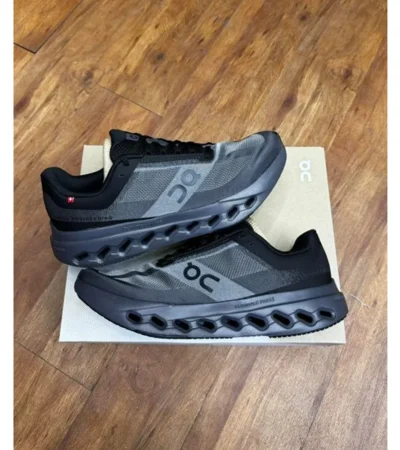 On Cloud Surfer Next Black Shoes For Men (BSF353)