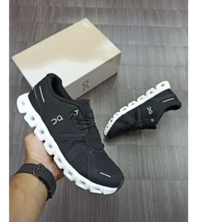 ON Cloud Surfer Next White Black Shoes For Men (HS244) - Image 2