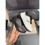 On Cloud Surfer Next White Black Shoes For Men (LAB1283) - Image 6