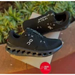 On Running Cloud Cloudsurfer Black Shoes For Men (HS26) - Image 3