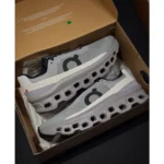 On Running Cloudmonster Alloy Silver Shoes For Men (BOT64) - Image 2