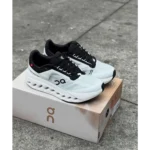 On Running Cloudsurfer Black White Shoes For Men (HS69)