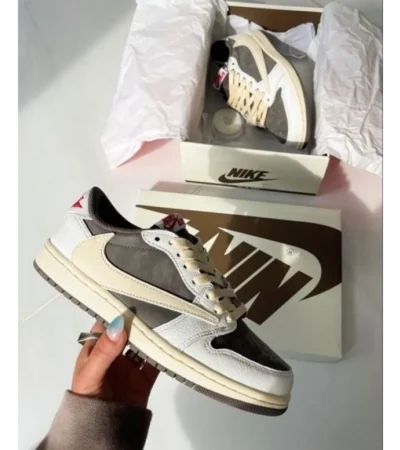 Classy Nike Jordan 1 Retro Low Travis Scott Reverse Mocha Shoes For Men (SW6362)