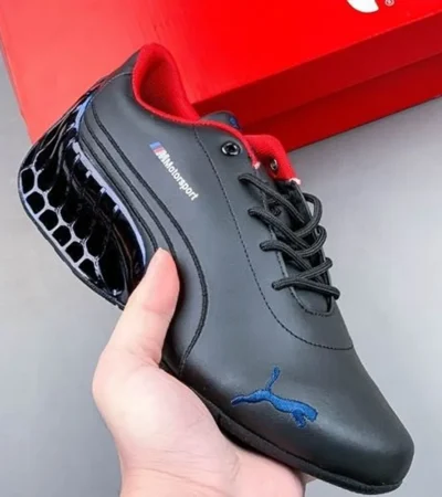 Trendy Puma amg Petronas Black Shoes For Men (SHUB638)