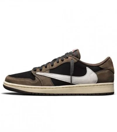 Premium Travis Scott X Air Jordan 1 Low Shoes For Men (GF1338)