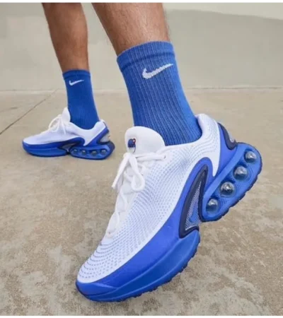 Trendy Nike Air Max Dn Royal Platinum Shoes For Men (CSO45911)