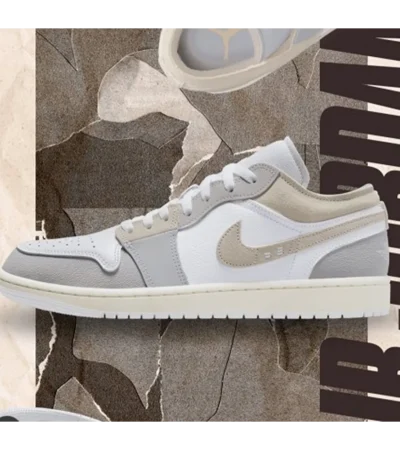 Trendy Jordan Retro 1 Low SE Craft Tech Grey Shoes For Men (SHUB643)