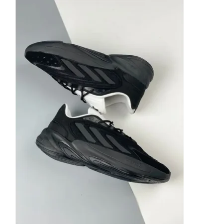 Luxurious Adidas Ozelia Core Black Shoes For Men With Brand Box (SUP5664)