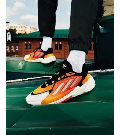 Trendy Adidas Ozelia Fiery Orange Shoes For Men (SHUB644)