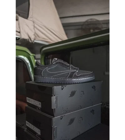 Classy Nike Air Jordan Retro 1 Low X Travis Scott Shoes For Men (SHH07721)