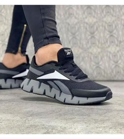 Trendy Reebok Zig Dynamica Black Grey Shoes For Men (SHUB655)