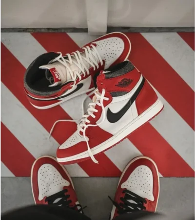 Classy Nike Air Jordan Retro 1 High Shoes For Men (SHH07730) - Image 2