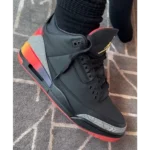 Trendy Jordan Retro 3 Rio J Balvin Shoes For Men (SHUB657)