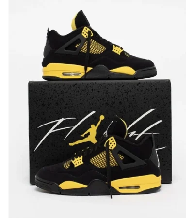 Luxurious Nike Air Jordan Retro 4 Shoes For Men With Brand Box (SUP5678)