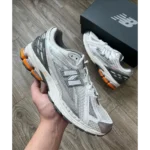 Premium New Balance 1906r Silver Orange Shoes For Men (SW6706)