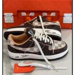 Trendy Nike Air Force Lv Brown Shoes For Men (SHUB764)