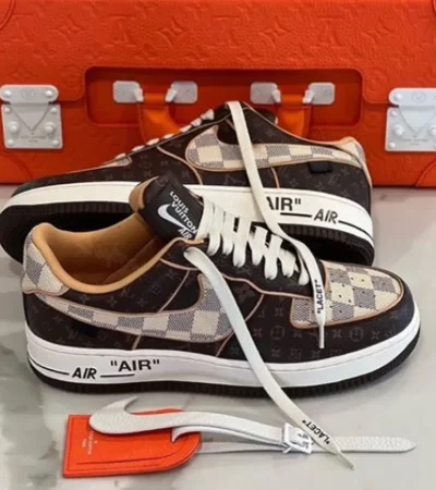 Trendy Nike Air Force Lv Brown Shoes For Men (SHUB764)